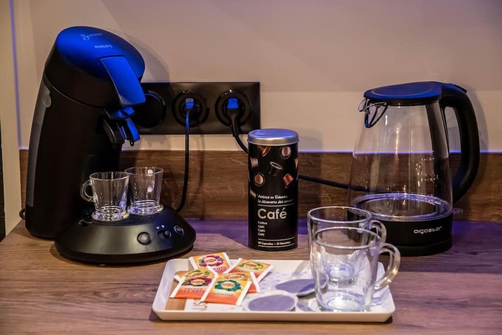 Blue Night - Jacuzzi - Bord De Seine Apartment Corbeil-Essonnes Ngoại thất bức ảnh